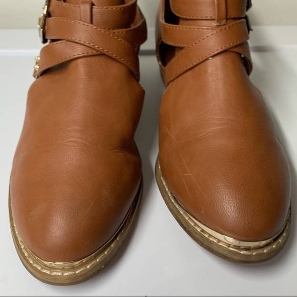 SALE! GB Girls Brown Booties Size 5 Medium - Picture 5 of 9